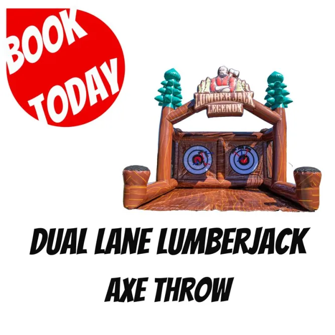 Lumberjack Dual Lane Axe Throw