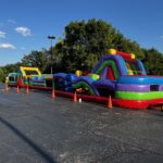 inflatable obstacle course 89 feet